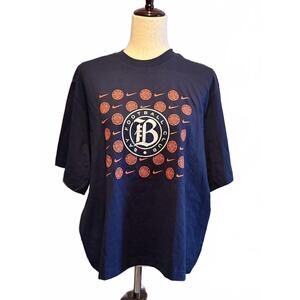 Nike Bay Football Club Loose Fit T-Shirt Large Navy